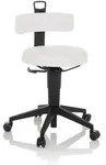 Arbeitshocker / Balancestuhl Top Work Flex Pu Wei&szlig; Hjh Office