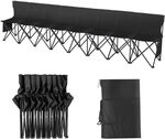 Tragbare Klappbank,8-sitzer Faltbare Seitenbank, Outdoor-campingbankstuhl Mit