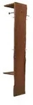 Massivmoebel24 - Garderobe Akazie 36x40x200 Braun Lackiert Pure Acacia 814