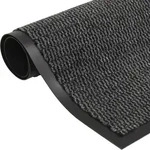 Fu&szlig;matte Getuftet 60x150 Cm Anthrazit Vidaxl