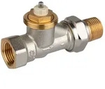 Thermostatventilk&ouml;rper Sx Messing Vernickelt, Durchgang, 3/4' - Resideo