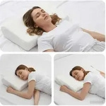 Vidaxl Sleeping Pillow Plain White 60 X 37 X 12.5 Cm Memory Foam