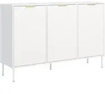 Selsey Vena &ndash; Sideboard 3-t&uuml;rig, Wei&szlig;, 150 Cm