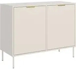 Selsey Vena &ndash; Sideboard 2-t&uuml;rig, Kaschmir, 100 Cm