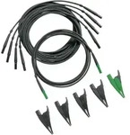 Fluke Tls430 Sicherheits-messleitungs-set Lamellenstecker 4 Mm, Krokoklemmen