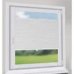 Plissee Ohne Bohren Verdunkelung, Fenster Plissee Klemmfix Jalousie, Wei&szlig;, 115x130cm