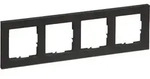 Legrand 4f.rahmen Anthrazit Lackiert (765484 Seano)