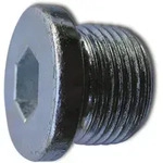 Din 908 Verschlussschraube Vg 1/4" Stahl 5.8 Blank Innensechskant Mit Bund 100 Stk