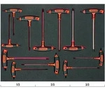 Bahco Fit&go 3/3 Satz Sechskant-/schraubendreher Torx Mit T-griff - 12-tlg.