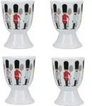 Kitchen Craft Kceggsol4pc Set Of Eierbecher, Porzellan, White
