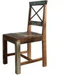 Stuhl Altholz 45x45x95 Mehrfarbig Lackiert Nature Of Spirit 26