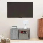 Vidaxl - Tv-schrank Grau Sonoma 60x24x32 Cm Holzwerkstoff