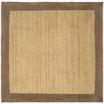 Bereichsteppiche Grau 300 X 300 Cm Jute Vidaxl