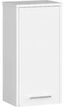 Abamihome - H&auml;ngender Badezimmerschrank Akord Fin Wei&szlig; 30 Cm T&uuml;r 2 Ebenen...