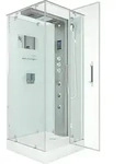 Dampfdusche Duschtempel Sauna Dusche Duschkabine D38-20r3 100x100 Cm Ohne 2k...