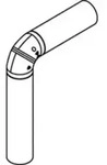 Viessmann Bogen 90&deg; Dn180 Kompakt (epp) 7202970