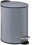 5five Simply Smart - Metallabfalleimer Soft Close 3l Colorama Grau - 5five