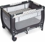 Costway 2 In 1 Reisebett & Laufstall Klappbar, 120 X 60cm Kinderbett, 2 Ebenen