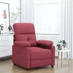 Relaxsessel Weinrot Stoff Vidaxl 992238