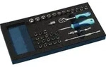 Tecwerk Werkzeugmodul 36-tlg.1/3-modul Steckschl&uuml;.tecwerk