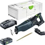 Festool Rsc 18 Eb-basic Akku S&auml;bels&auml;ge 18 V Brushless + 1x Akku 4,0 Ah +