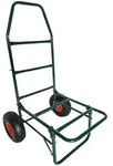 Relaxdays Transportwagen, Klappbarer Rollwagen, Hbt: 102x50x37 Cm, Luftbereift,...