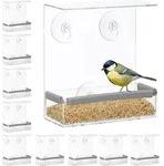 10 X Vogelfutterhaus, Vogelfutterspender Aus Acryl, Vogelhaus F&uuml;r...