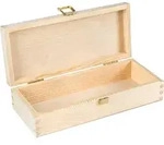 Kleine Holzkiste Mit Deckel Und Schloss - 24 X 10,5 X 5,7 Cm - Geschenkbox
