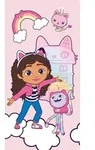 Gabbys Puppenhaus Katzenhaus, Gro&szlig;es 70 X 140 Cm Kinderhandtuch, Bade- Und