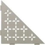 Schl&uuml;ter Ses1d5tssg-e-s1 Ablage Floral 210x210mm Steingrau