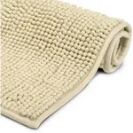 Beautissu Badematte Badezimmerteppich Beaumare Wr Rutschfest 80x50cmnatur