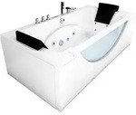 Acquavapore - Whirlpool Pool Badewanne Eckwanne Wanne W81h-th-c-sc 180x90cm...