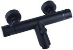 Cornat - Badewannen-thermostat Noir Round Schwarz Badewannen-thermostat