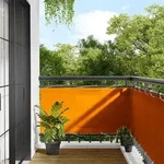 Balkon-sichtschutz Orange 75x800 Cm 100 % Polyester-oxford