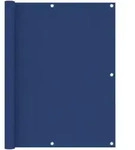 Balkon-sichtschutz Blau 120x400 Cm Oxford-gewebe Vidaxl