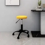 B&uuml;rostuhl Drehbar Senfgelb Samt Vidaxl