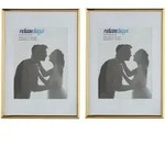 Relaxdays - 24 X Bilderrahmen, 20x30 Cm, Inkl. Passepartout 15x20 Cm,...