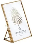 Atmosphera - Fotorahmen Mood - Metall Und Glas - Goldfarben - 10x15 Cm Cr&eacute;ateur