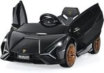 Costway - 12v Lamborghini Kinderauto Mit 2,4g-fernbedienung, Elektroauto...