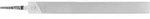 Pferd Tools M&uuml;hls&auml;gefeile Gerade Kanten Flachstumpf 300mm Hieb 2 Universell Zum