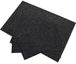 Spetebo - Schmutzfangmatte Schwarz - 180 X 80 Cm - Fu&szlig;matte Fu&szlig;abtreter...