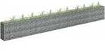 Vidaxl Gabion Raised Bed Galvanised Steel 450x30x60 Cm