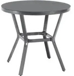 Trendline Aluminiumtisch Pero &Oslash; 80 Cm Aluminiumtisch