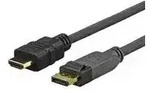Vivolink Prodphdmi7.5 Kabeladapter 7,5 M Displayport Hdmi Schwarz