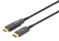 Manhattan Aktives Hdmi-glasfaserkabel Mit Abnehmbarem Stecker 4k60hz Uhd Hdmi-stecker