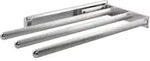 Vasalat - Geschirrtuch-auszug Pluto 3-armig 444 Mm Alu Verchromt