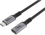 Usb-c-verl&auml;ngerungskabel 10gb, 100w 2m - Microconnect