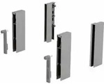 Designside Adapter Arcitech, 92 Mm / 92 Mm, Silber