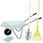 Schubkarre Small-foot 15 Kg Kapazit&auml;t Gartenset Kind