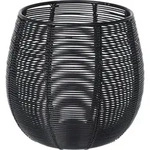 Home Styling - Teelichthalter Aus Metall, Schwarz, &Oslash; 12 Cm